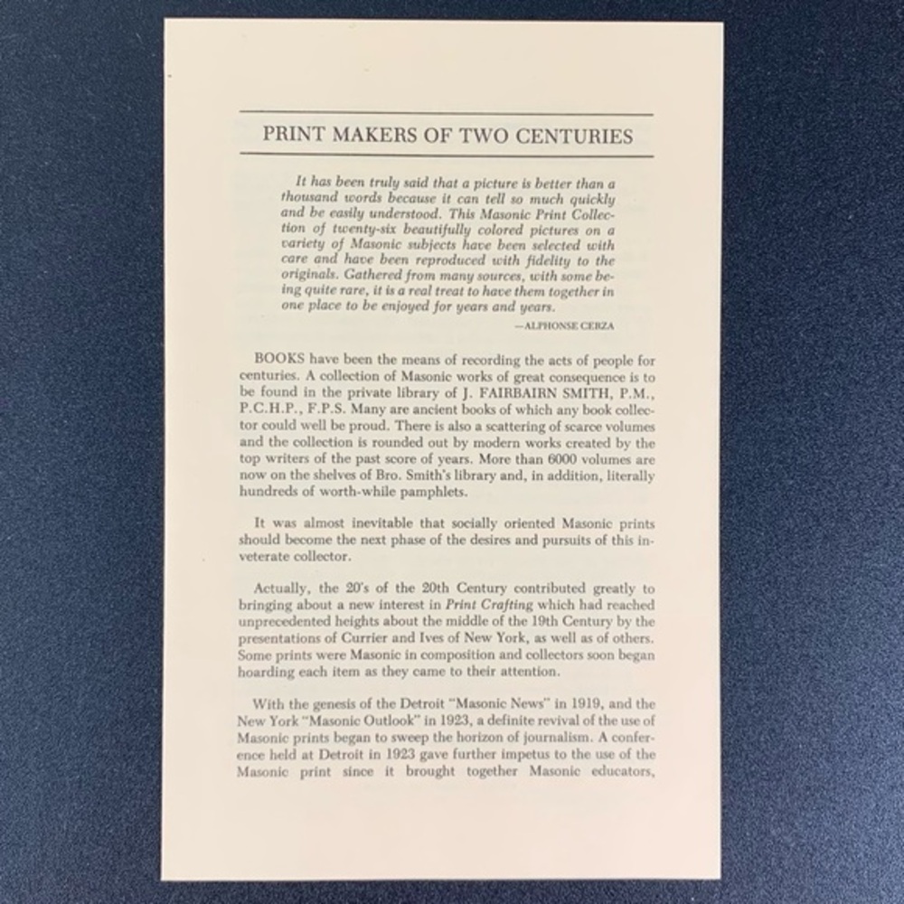 Masonic Print Collection. Collection Number 51. - Picture 12 of 16